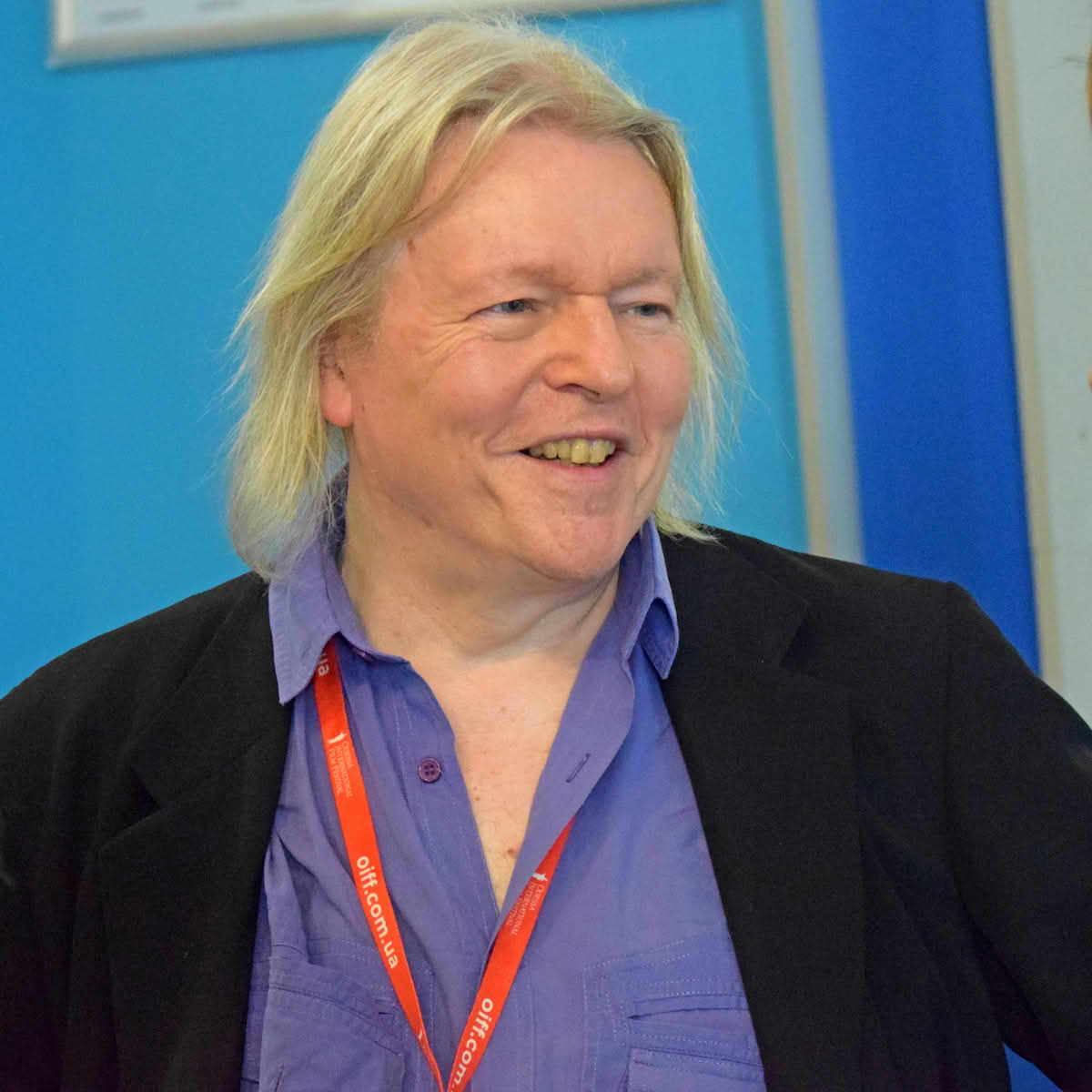 Christopher Hampton på filmfestivalen i Odesa 2016