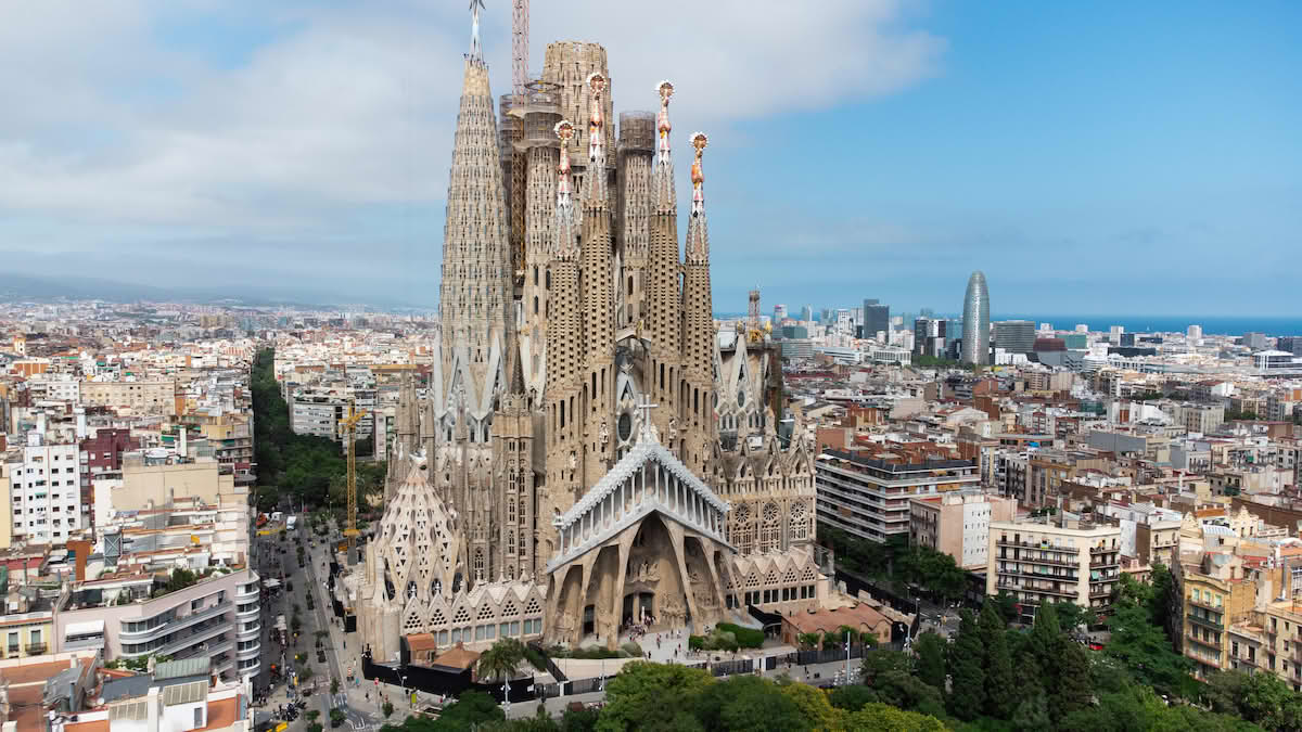 Sagrada Familia, Barcelona (Spania)