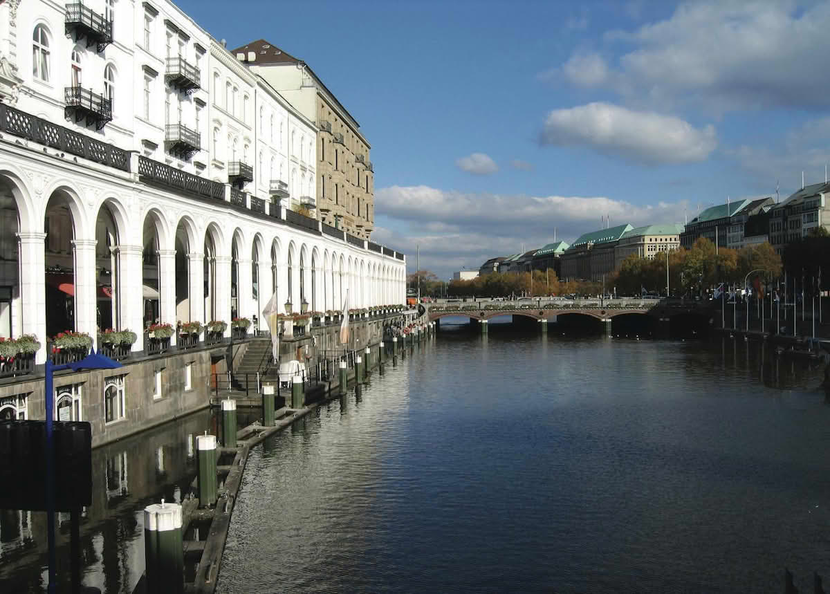 Rådhuset i Hamburg.