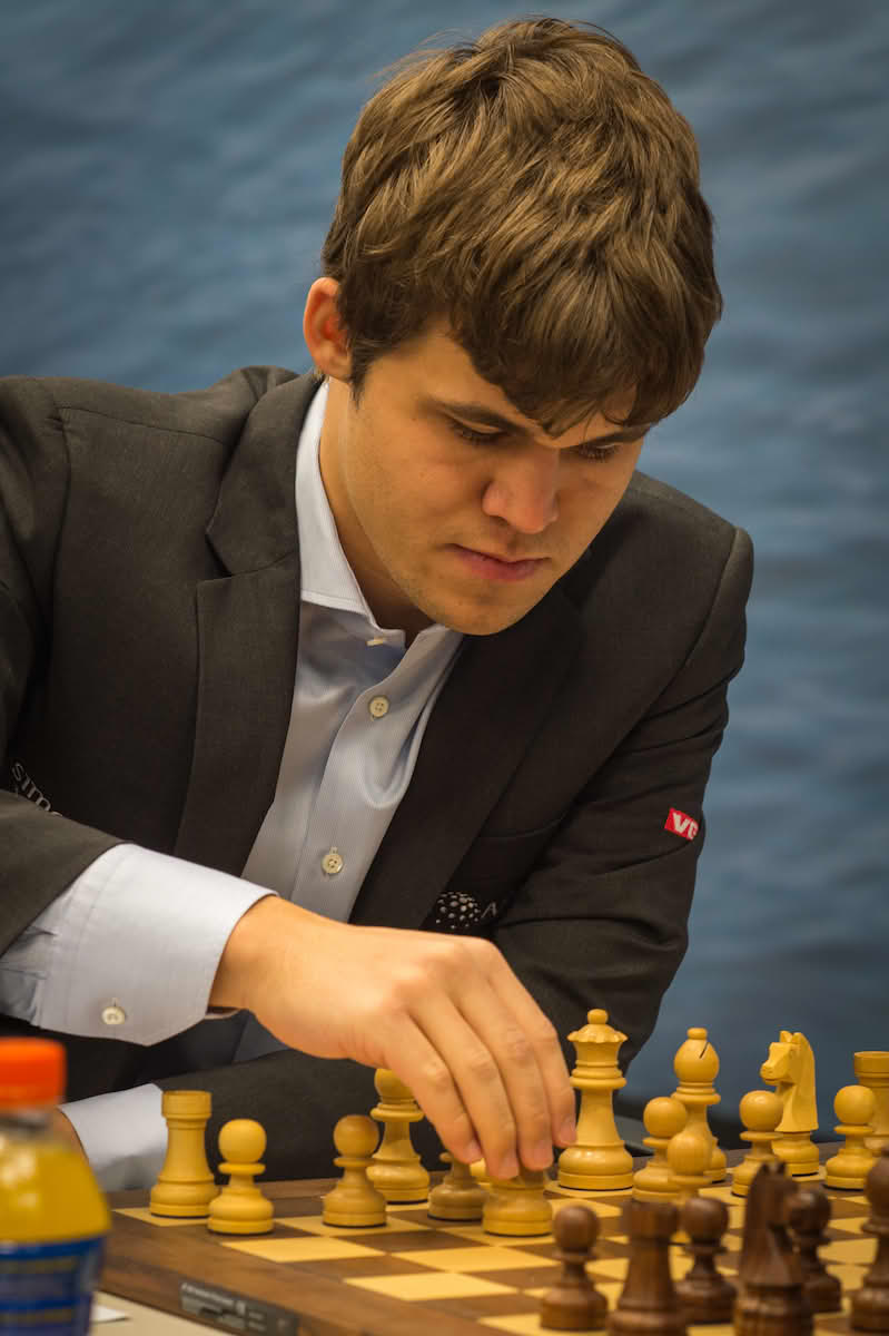 Portrett av Magnus Carlsen