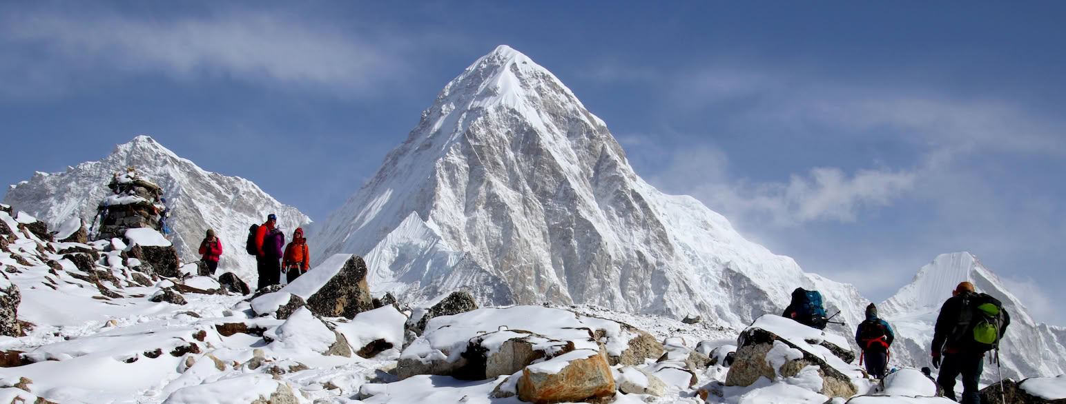 Lobuche. På vei til Mount Everest.