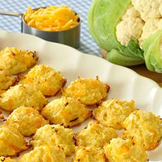 Baked Cauliflower Tots