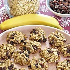 Banana Oatmeal Cookies