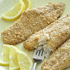 Crispy Parmesan Baked Fish