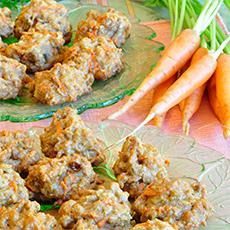 Healthy Carrot Cake Cookies