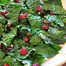 Kale and Cranberry Stir-Fry