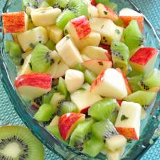 Kiwi, Banana, and Apple Salad