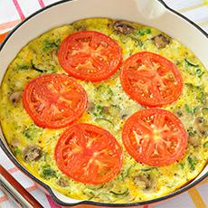 Veggie Skillet Eggs