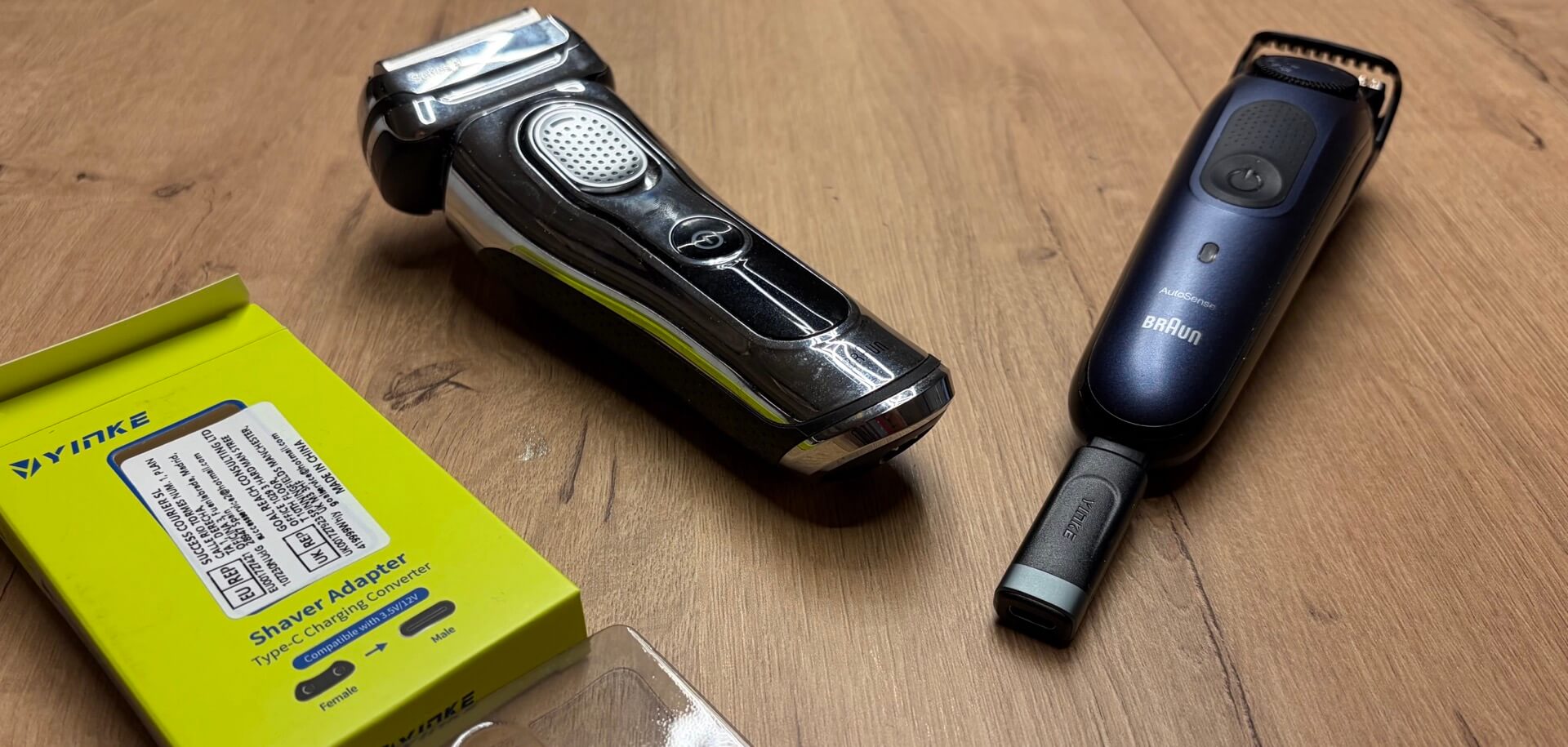 Life finds a way… to USB-C with adapters for Braun and Phillips…