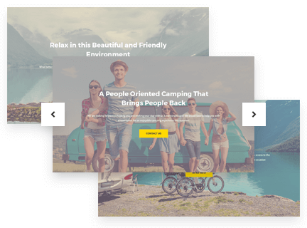 camping WordPress theme