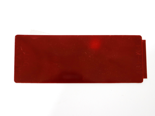 16354 Reflector, Red, Smooth 4.25X1.62