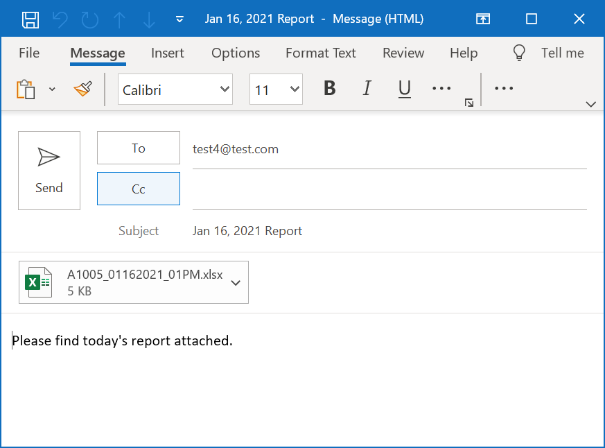 Outlook Email