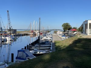 Martinshafen on the island of Rügen, Germany
