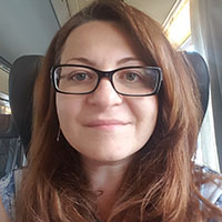 A portrait of Letitia Golubitsky