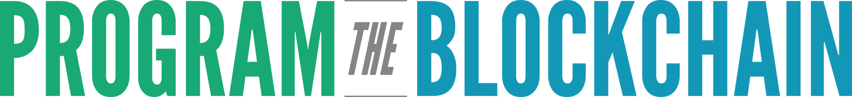 Program the Blockchain