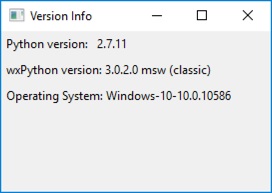 Установка wxPython на Windows, Mac OS X, Linux