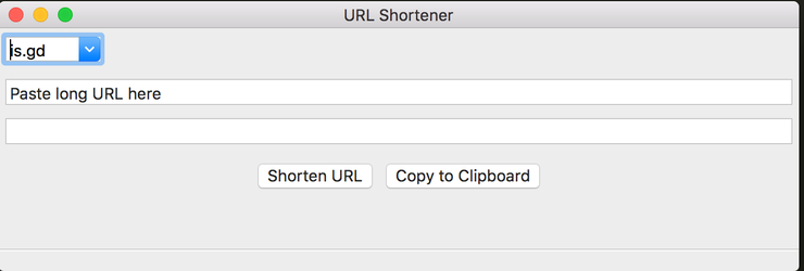 Создаём укорачиватель ссылок - wxPython #34