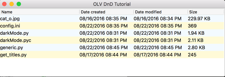 Как использовать Drag and Drop? - wxPython #21