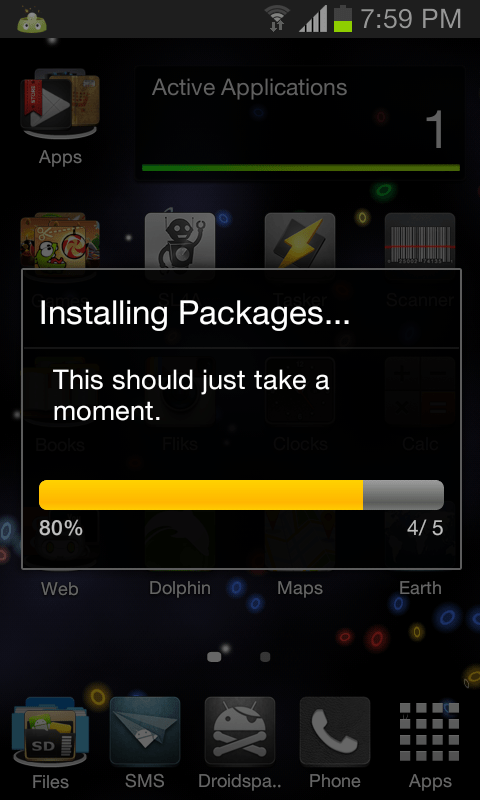 Android progress dialog