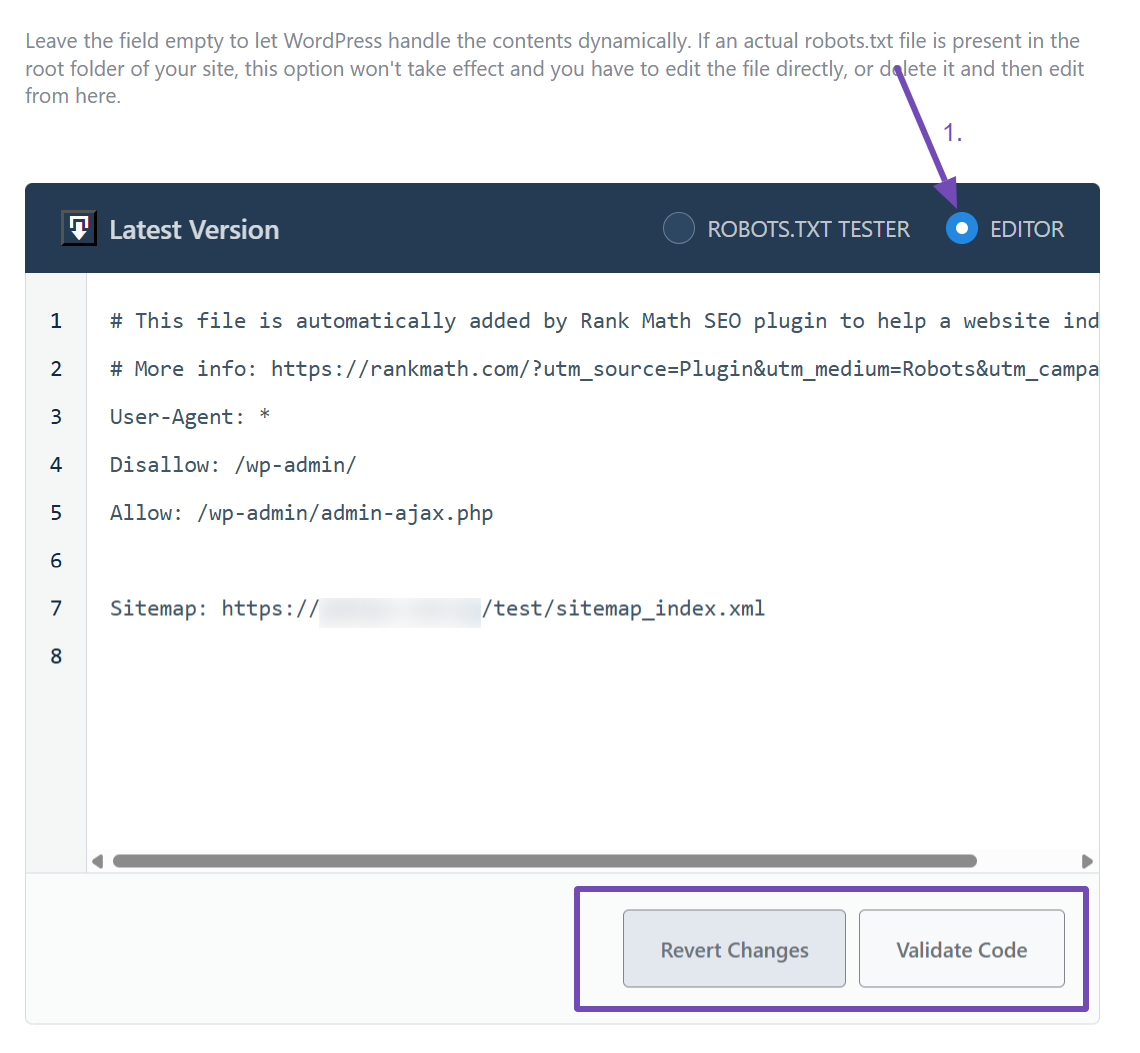 Add code to robots.txt in PRO version.