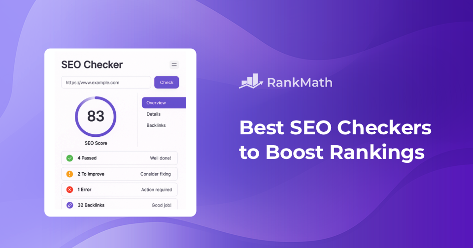 7 Best SEO Checkers to Boost Rankings