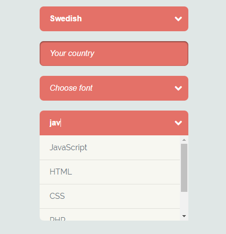 React Powered Selectbox With Filter – Select Search React Powered Selectbox With Filter – Select Search