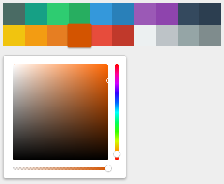 React Simple ColorPicker Component