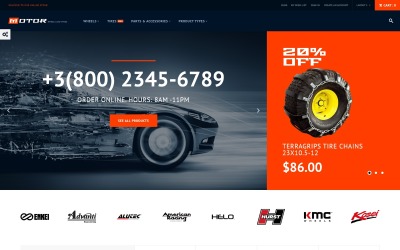 Motyw Motor - Car Services Magento