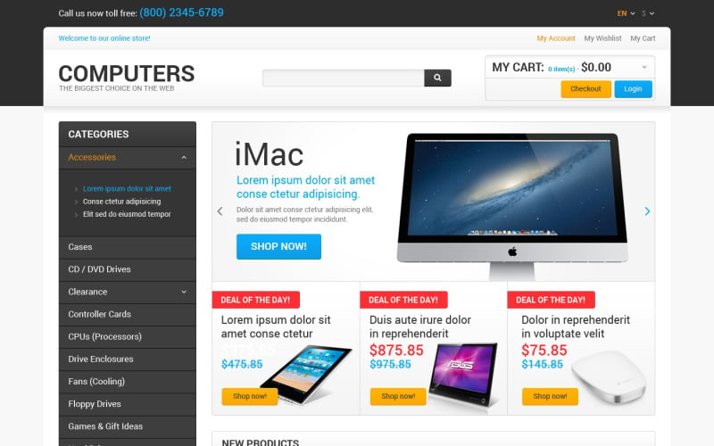 Best Computers on the Net Magento Theme