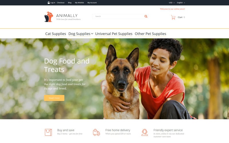 Animally Magento Theme