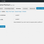 Schema Premium Author Settings