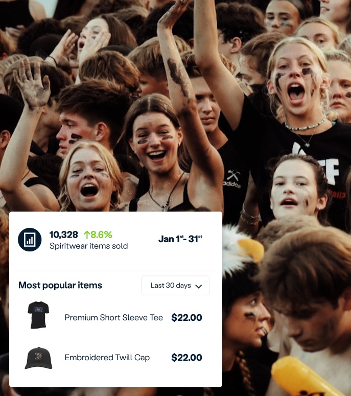 StoreFeatures Kids cheering