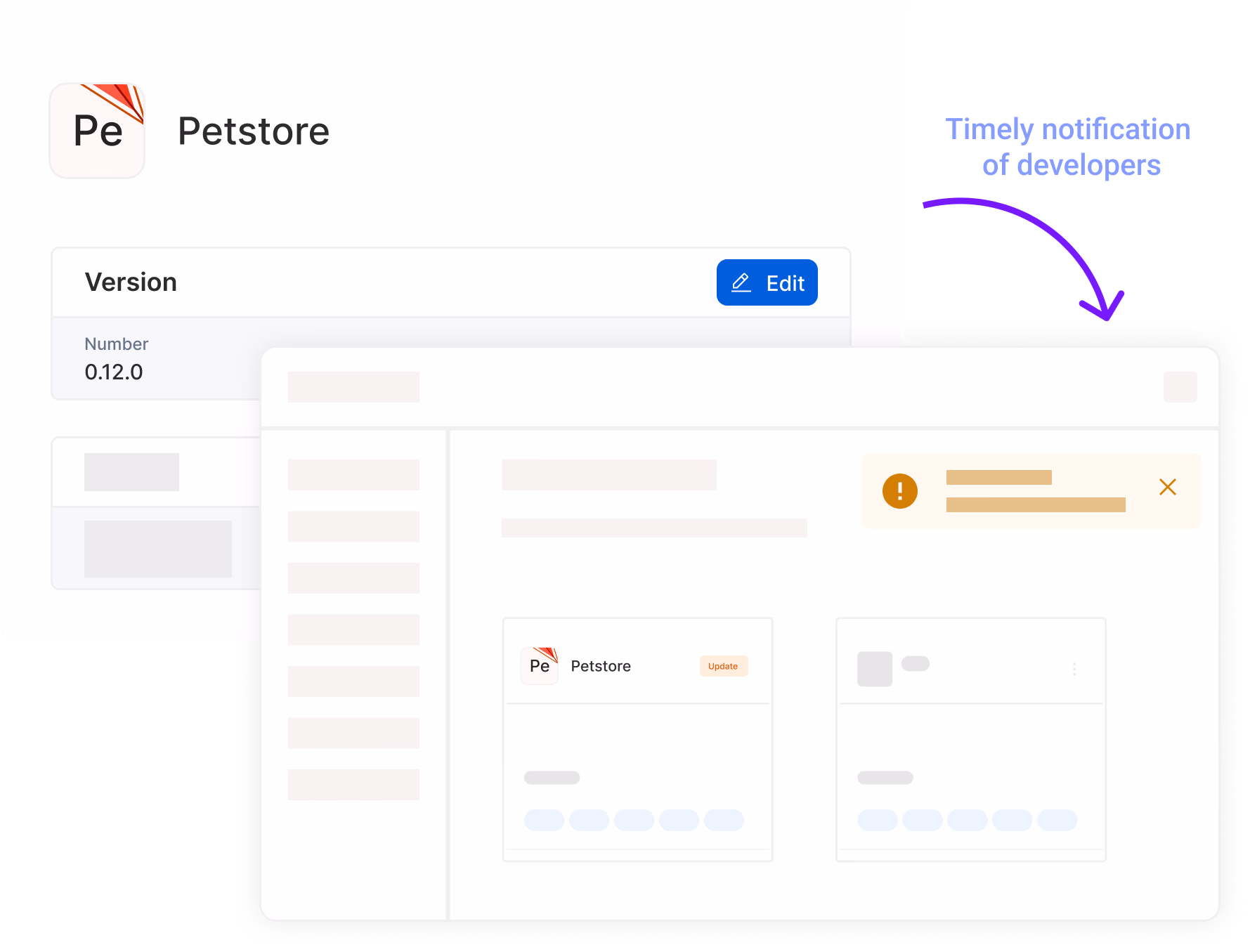 Efficient API versioning