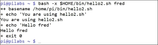 Debugging your scripts