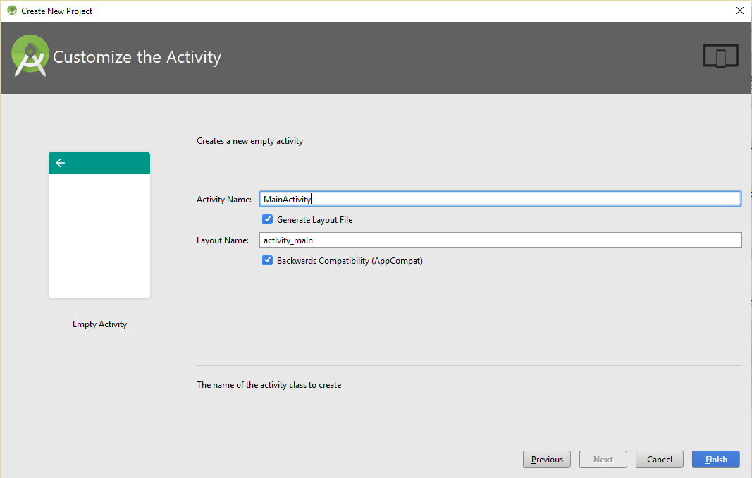 Android Activity Name