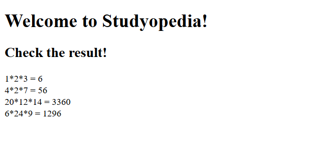 PHP return statement