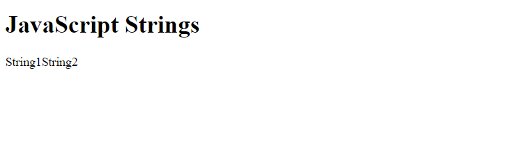 JavaScript concat() method