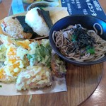 おに助 - ミニそばランチ　750円