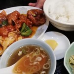 二幸 - 鶏甘酢定¥850