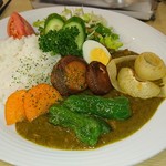 桜カフェ - 料理写真:グリーンカレー