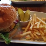 101734146 - スモークベーコンチーズバーガー　1280円