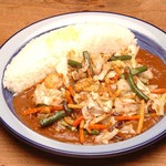 炒め野菜カレー