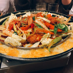 韓味館 - チーズタッカルビ