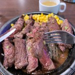 いきなりステーキ - 夢のない時代だろ？だからこそ肉を食べるんだよ。愛してま～す！