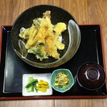 大海老天丼