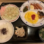 ホテル エーゼット - 料理写真:無料朝食バイキング