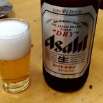 食堂 なみき - 【2019.5.6(月)】瓶ビール(大)700円