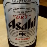 食堂 なみき - 【2019.5.6(月)】瓶ビール(大)700円