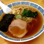 食堂 なみき - 【2019.5.6(月)】ラーメン(並盛)400円