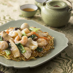 五目あんかけ焼きそば